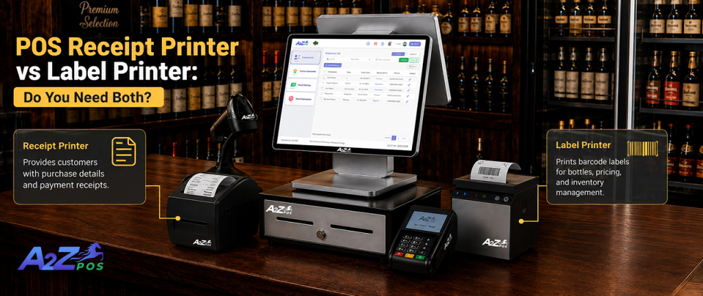 POS Receipt Printer vs Label Printer- Do You Need Both